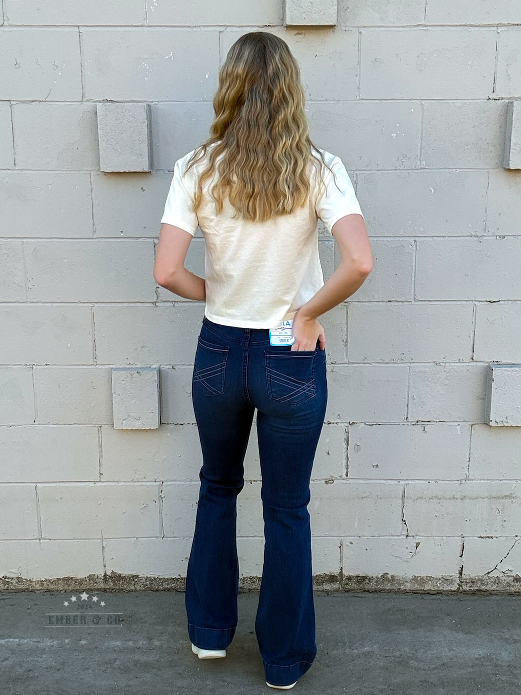 Mila Cruel Denim Trouser