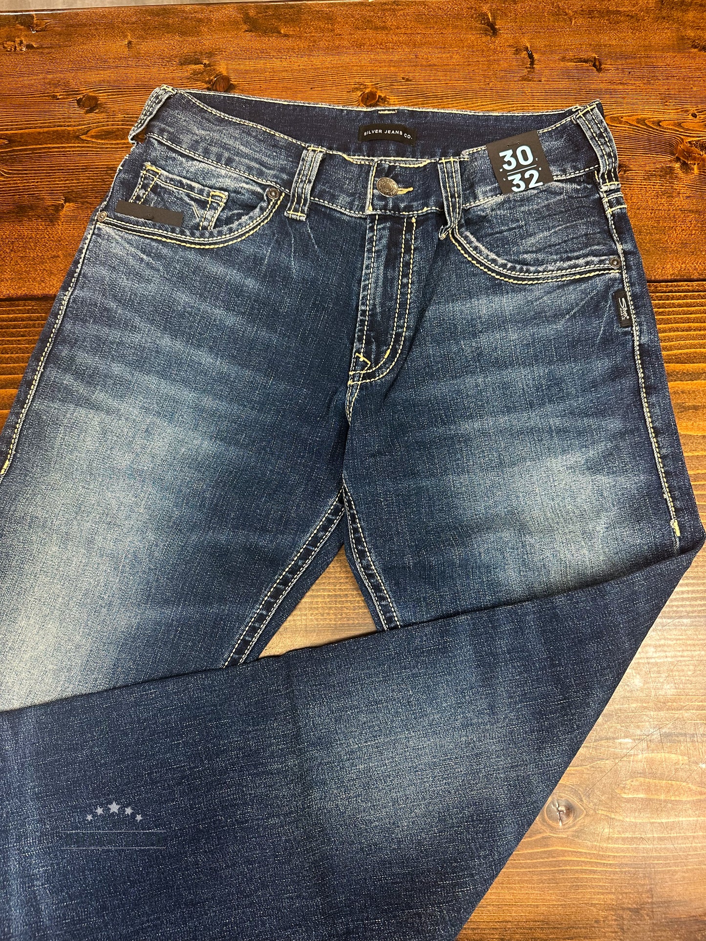 Men's Zac Relaxed Fit Jeans - DK WASH