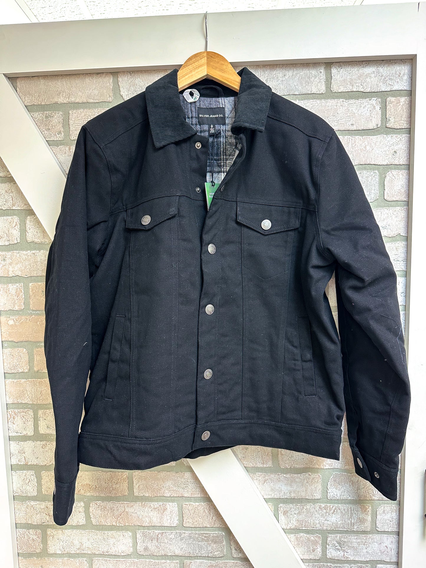 Men's Silver Jeans Jacket