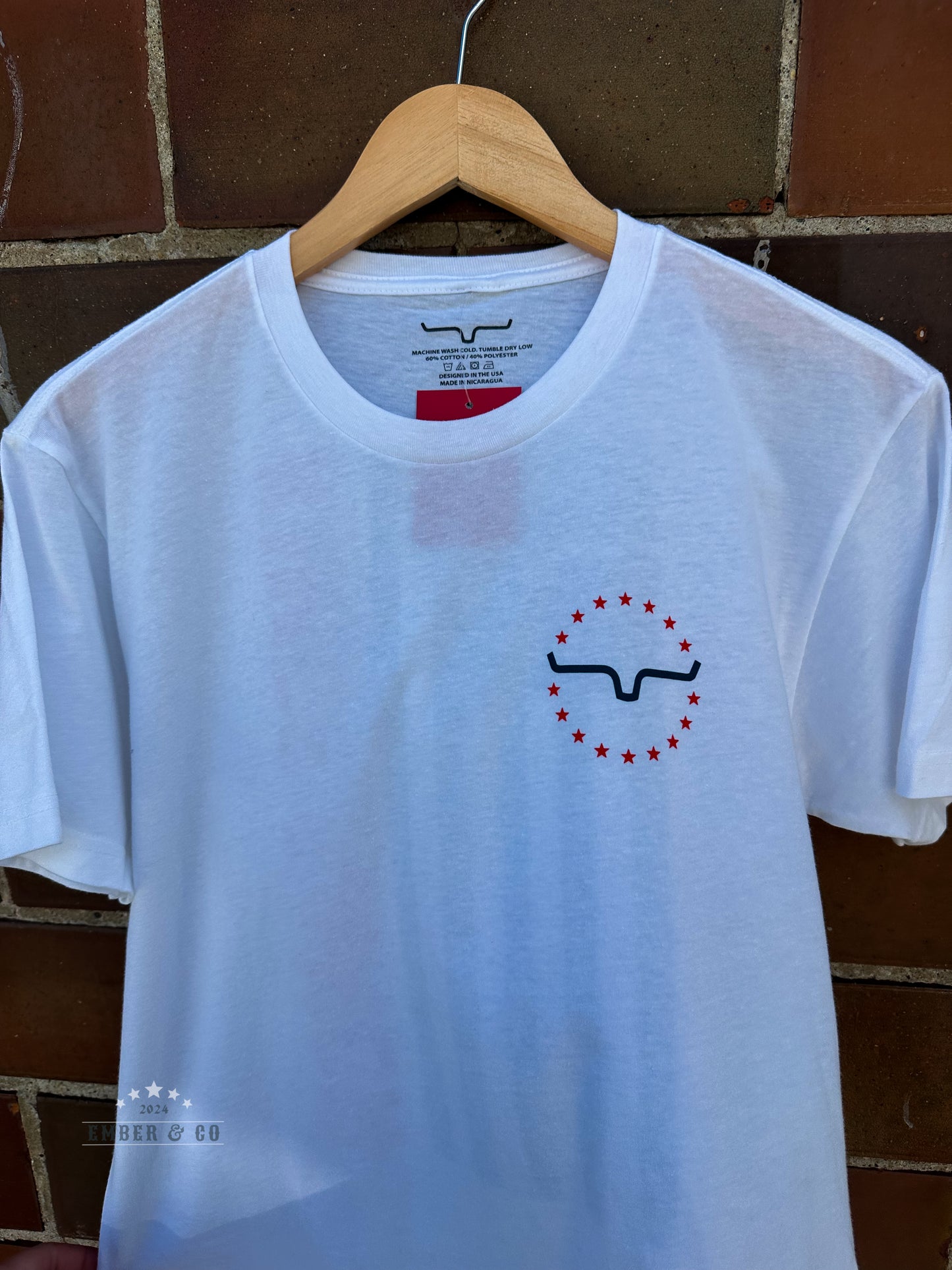 KR Men's 76 TShirt (White)