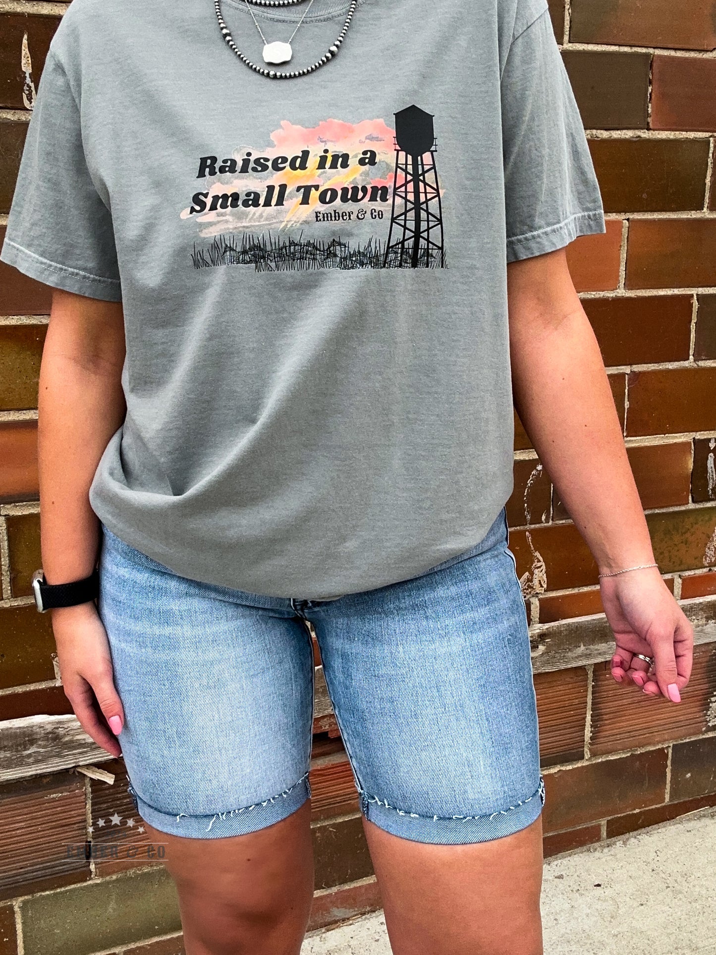 Raised in a Small Town TShirt