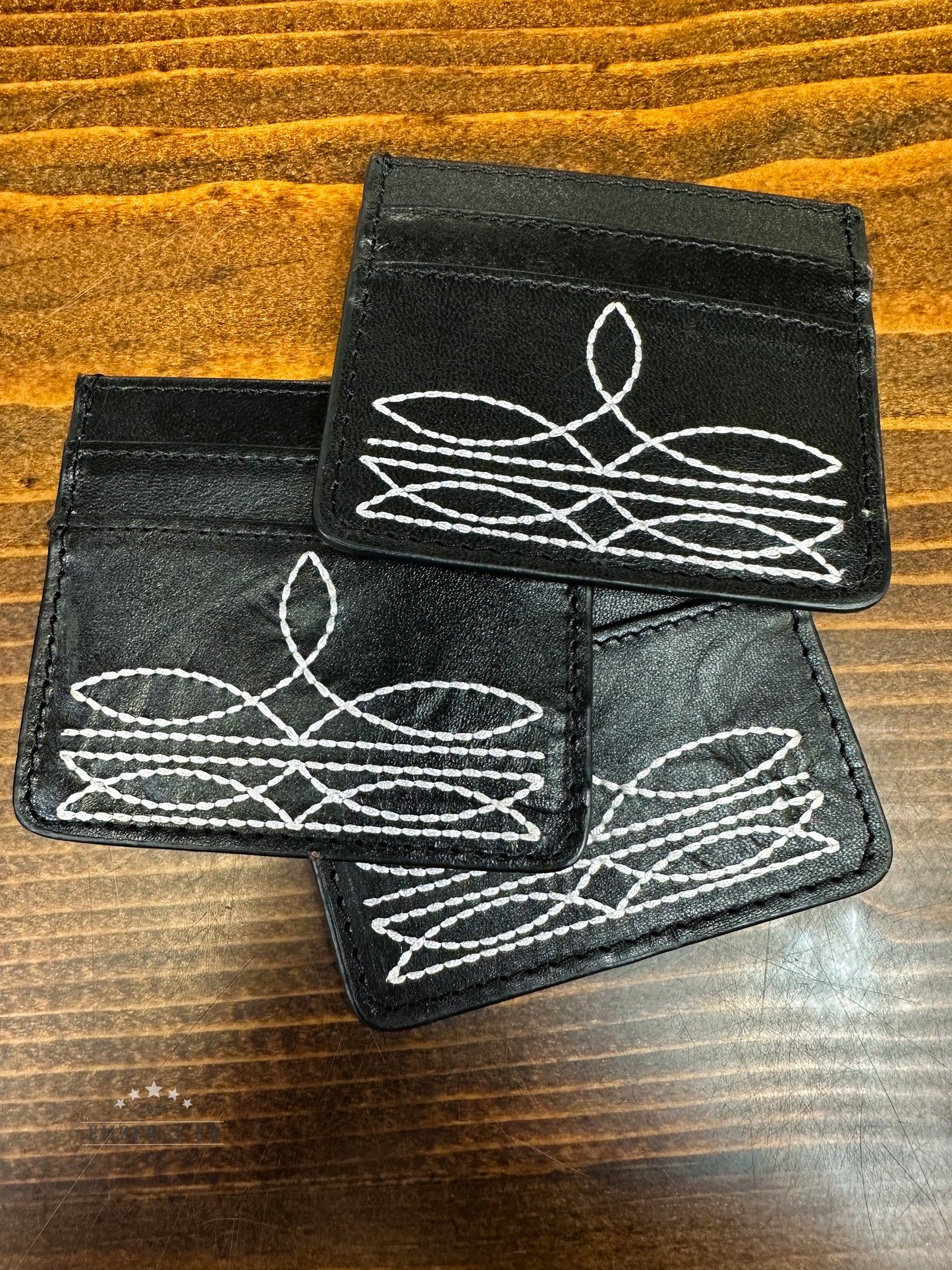 Boot Stitch Card Holder