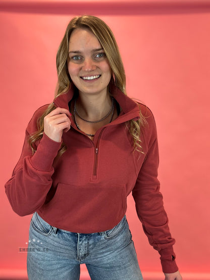 Collared Quarter-Zip