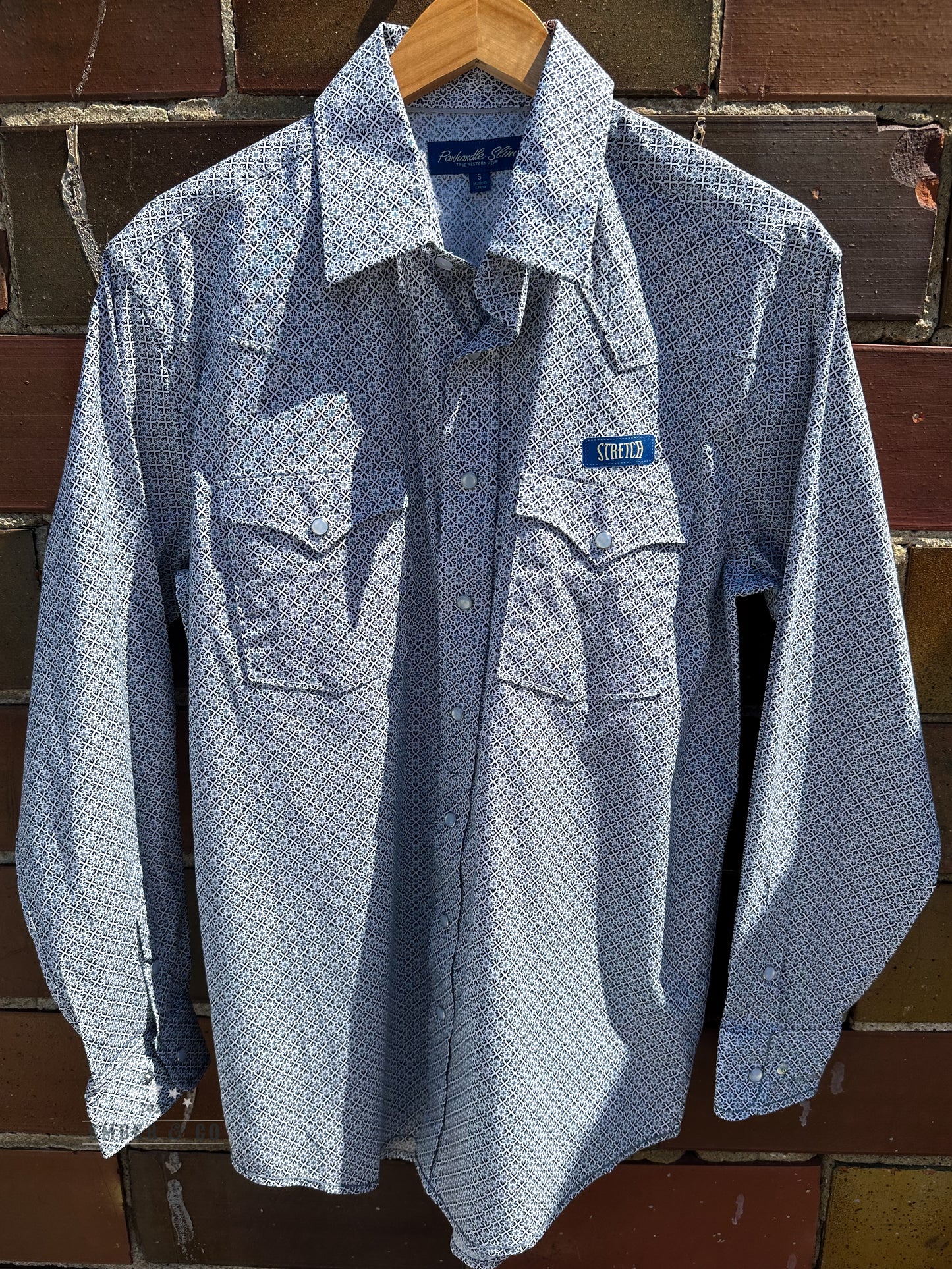 Men's Panhandle Stretch Pearl Snap LS