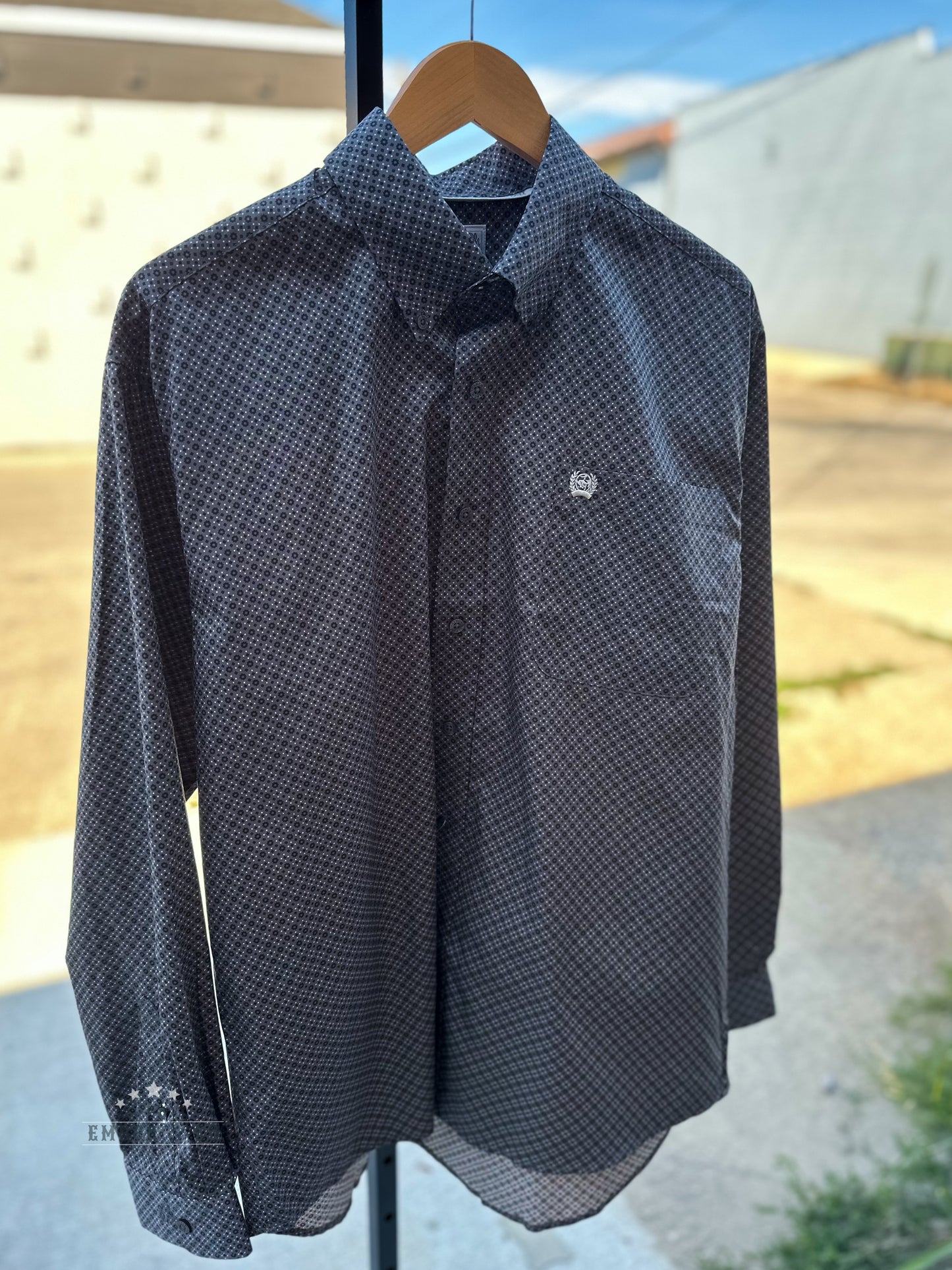 Men's Steel Ridge LS Cinch Button Up