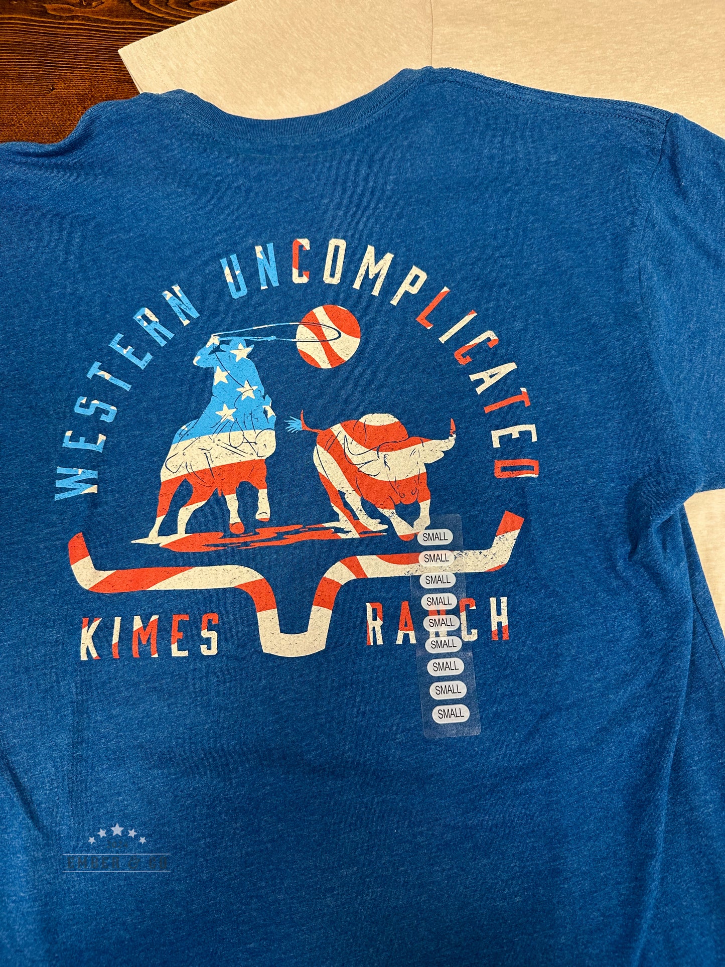 KR American Cowboy Graphic (BLUE)