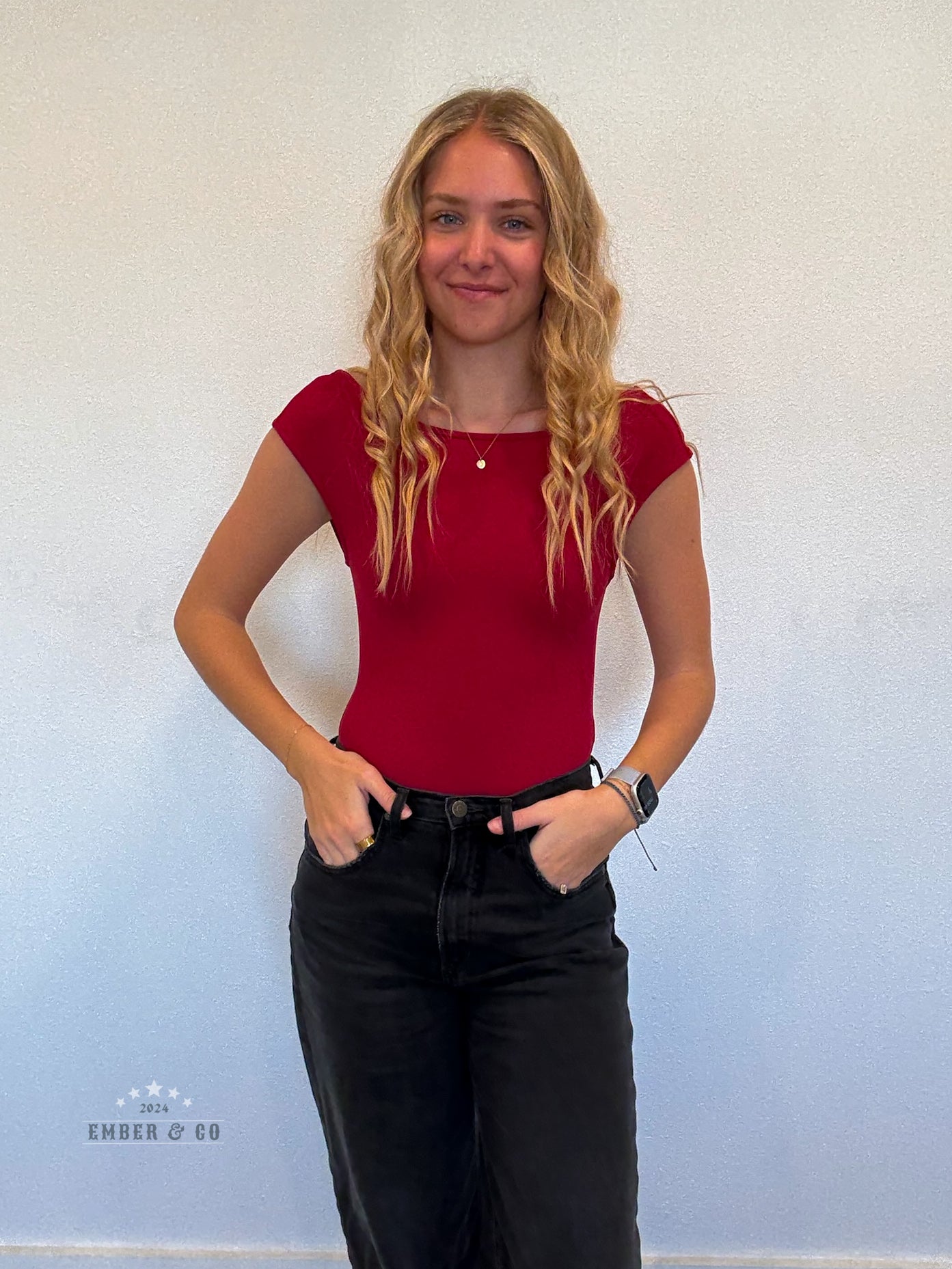 Ruby Boat Neck Bodysuit