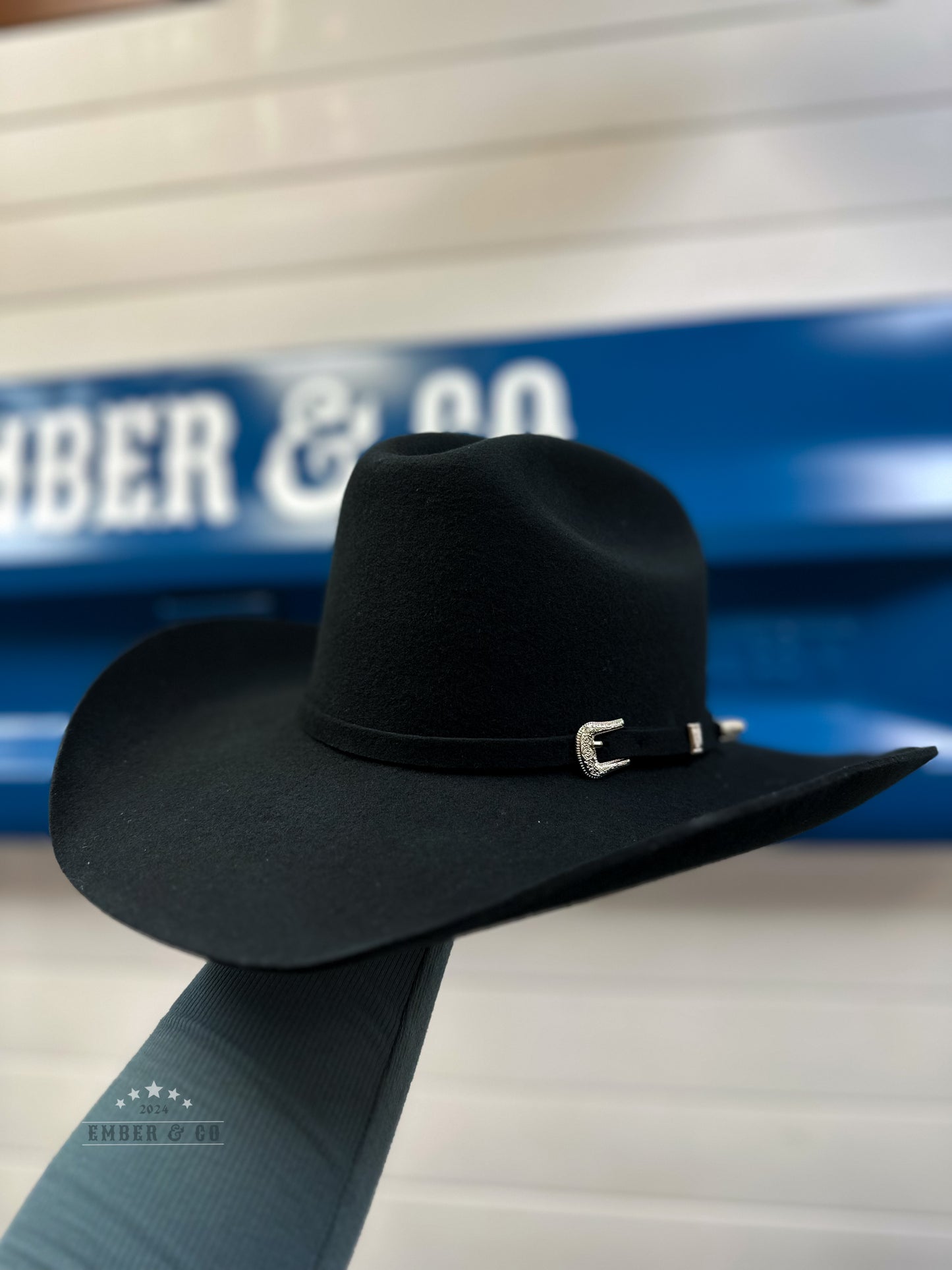 Cattleman Cowboy Hat - Black