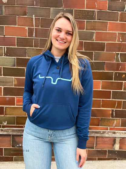 KR Kenzie Dk Blue Hoodie