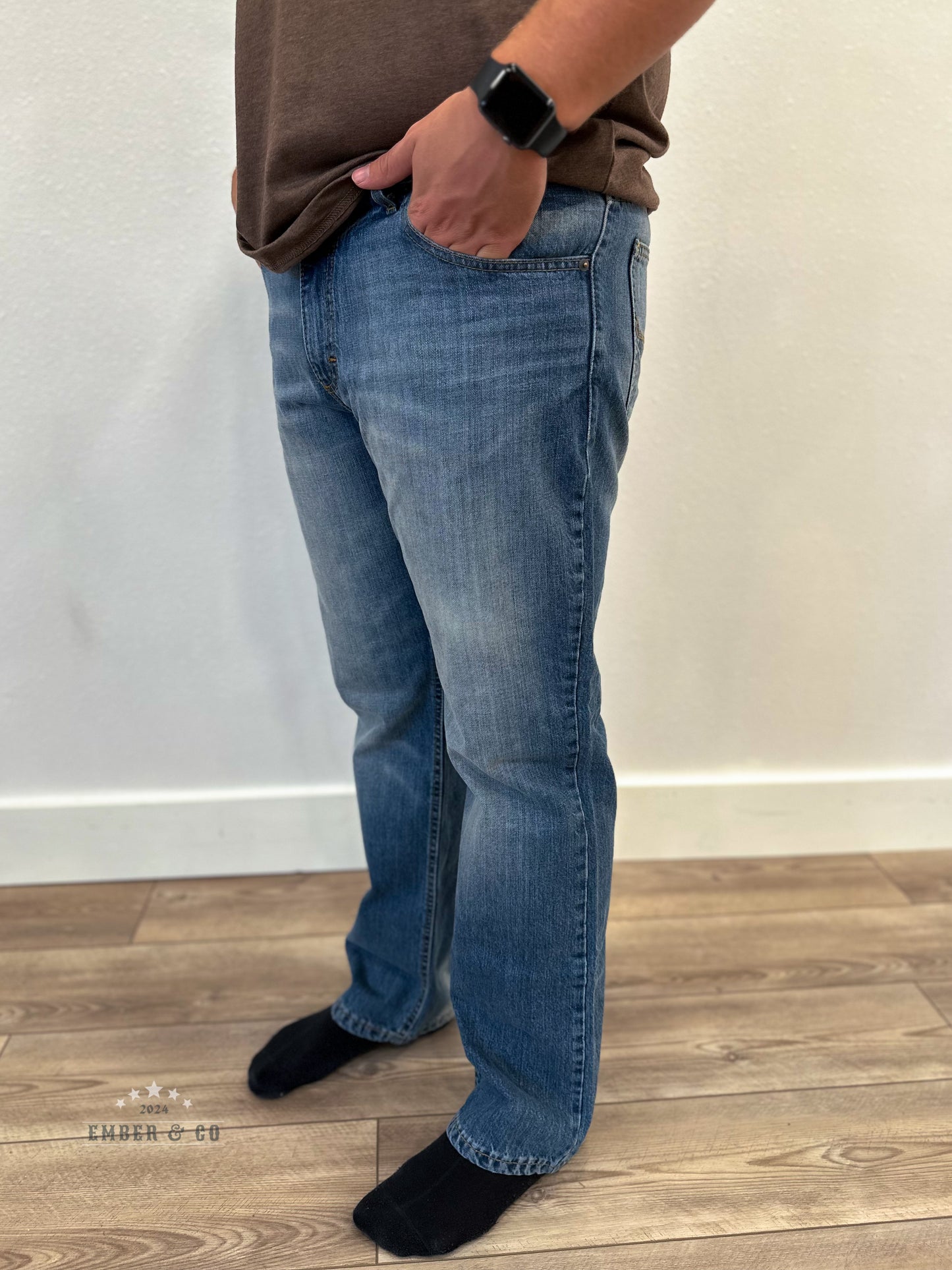 Men's Kimes Ranch Barney Light Wash Jean