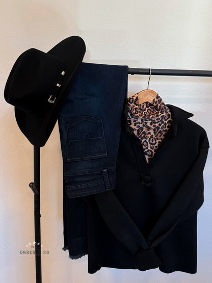 Cattleman Cowboy Hat - Black