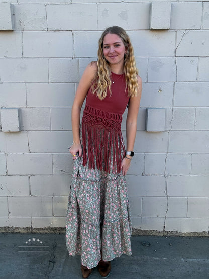 Macrame Tank Top