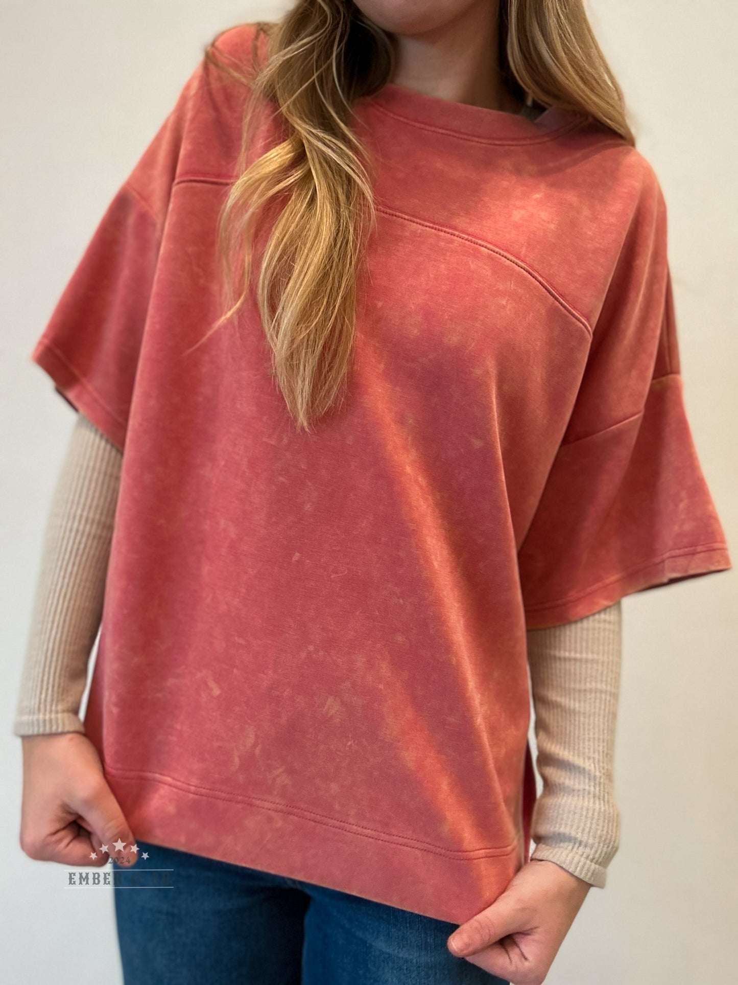 Vintage Washed Tee - 4 Colors