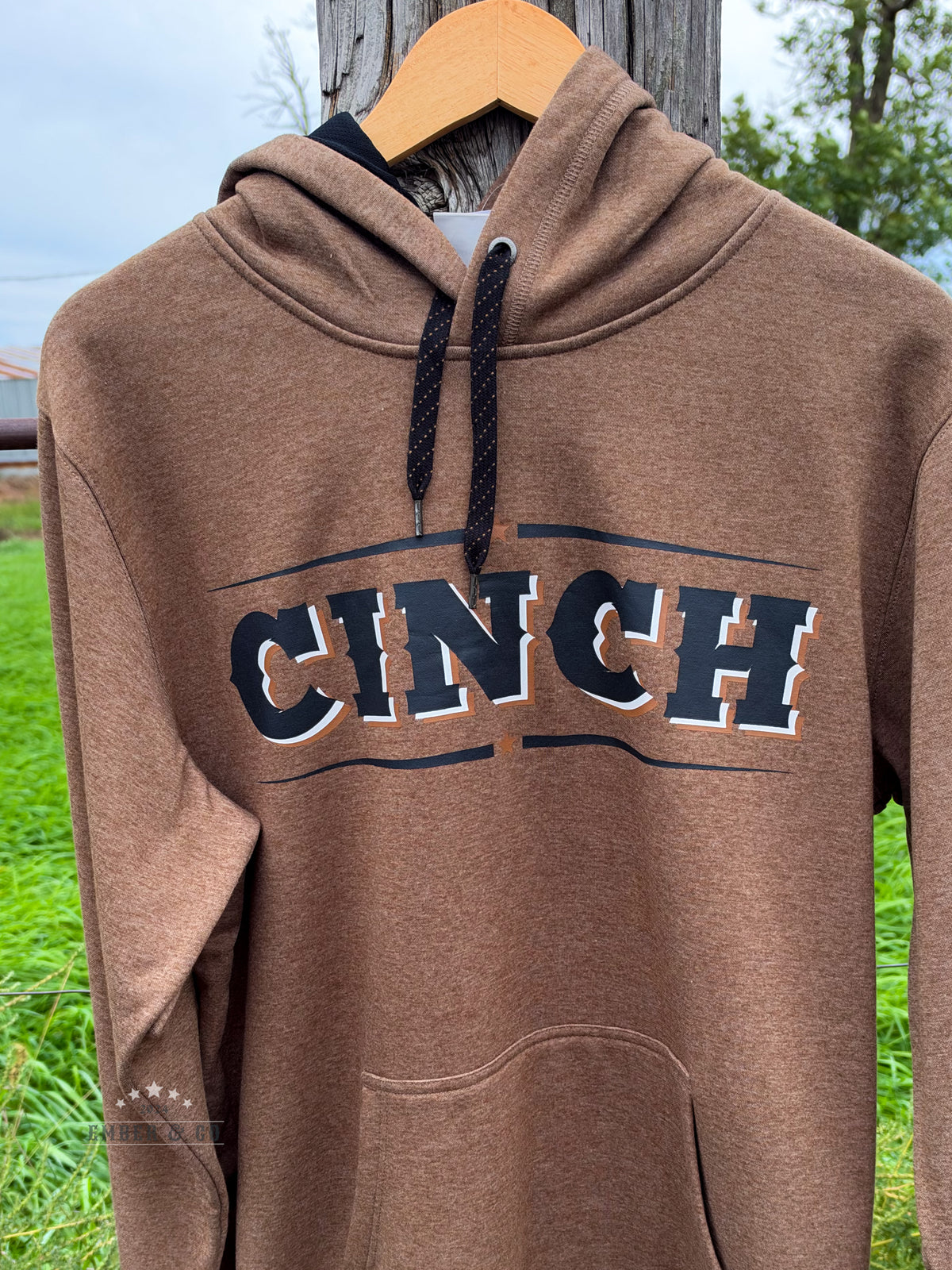 Men's Cinch Brown Hoodie