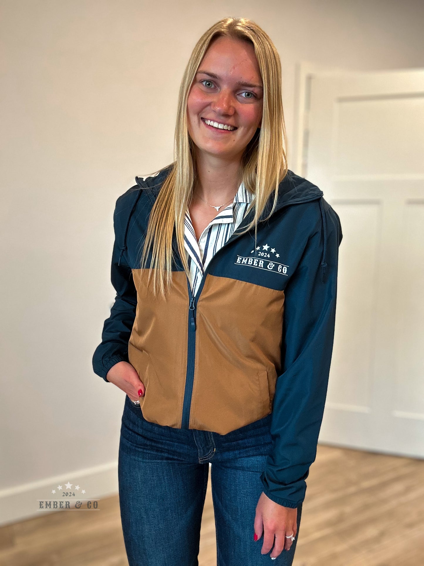 E&C Water Resistant Windbreaker