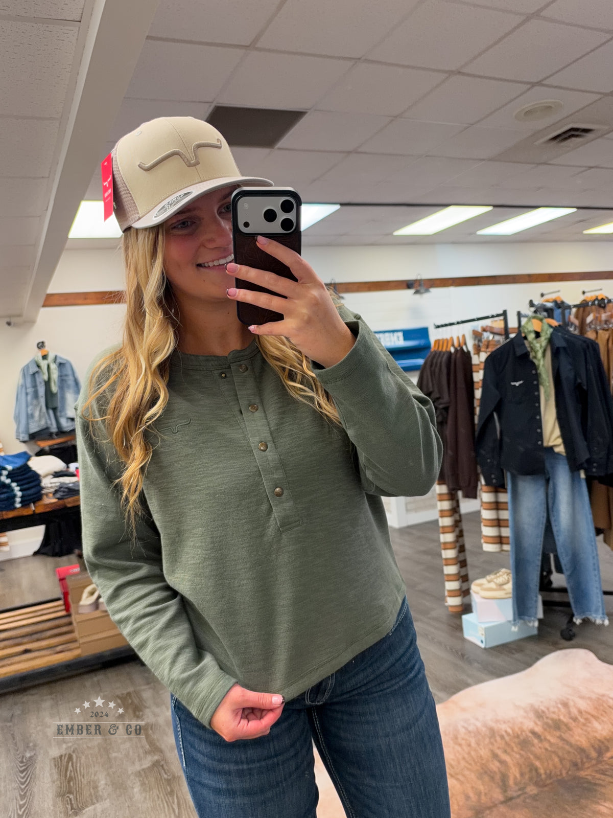 KR Sidney Half-Snap Sweater