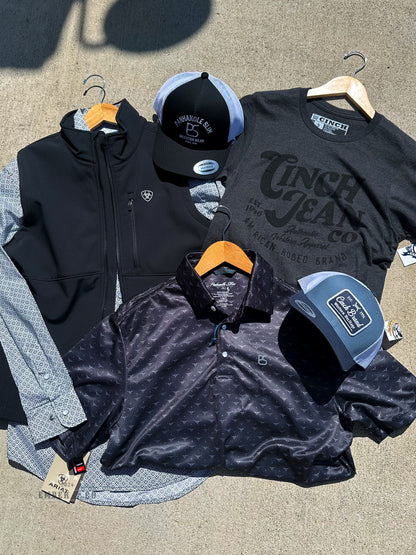 Men's Cinch Charcoal SS