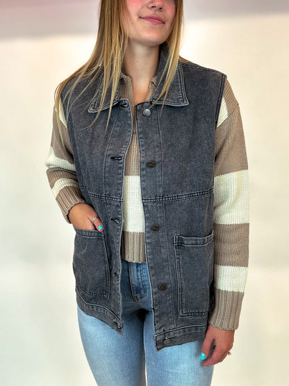 Denim Vest