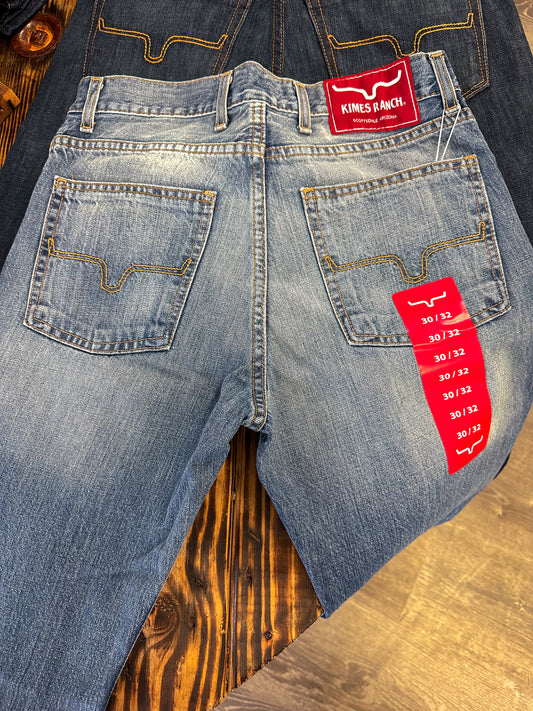 Men's Kimes Ranch Barney Light Wash Jean