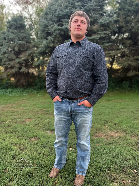 KR Show Vines Men's Pearl Snap