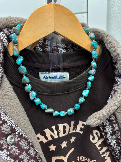 Turquoise Nugget Necklace