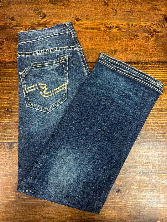 Men's Zac Relaxed Fit Jeans - DK WASH