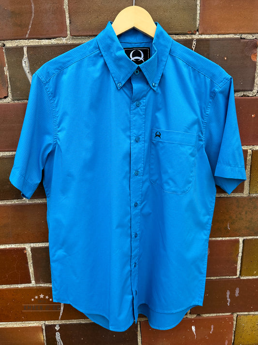 Men's Cinch Arenaflex Bold Blue Button Up