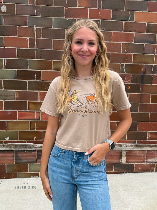 KR Lucky B Roper Tan TShirt