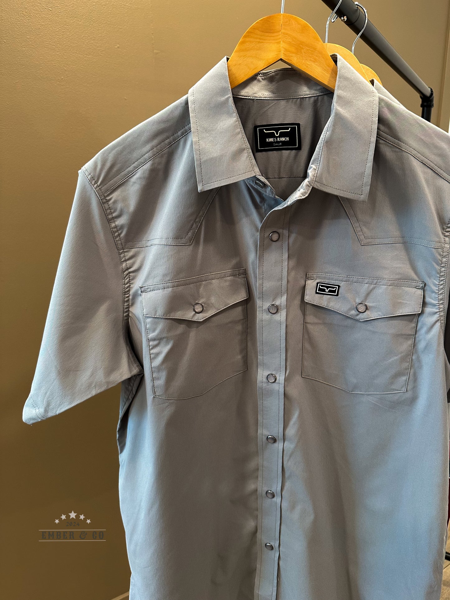 KR Rio Men's Pearl Snap Tee