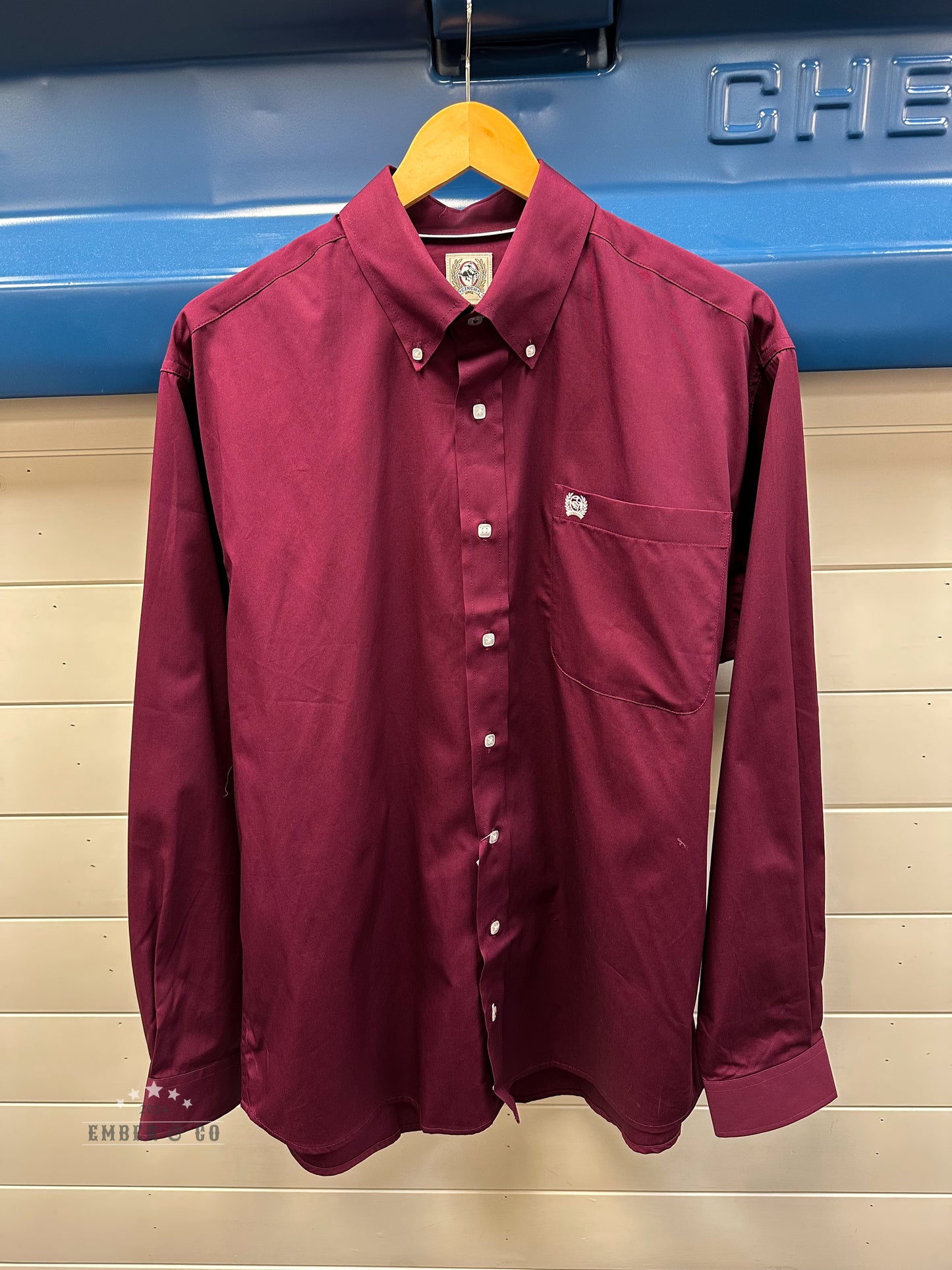 Men's CINCH Solid Long Sleeve