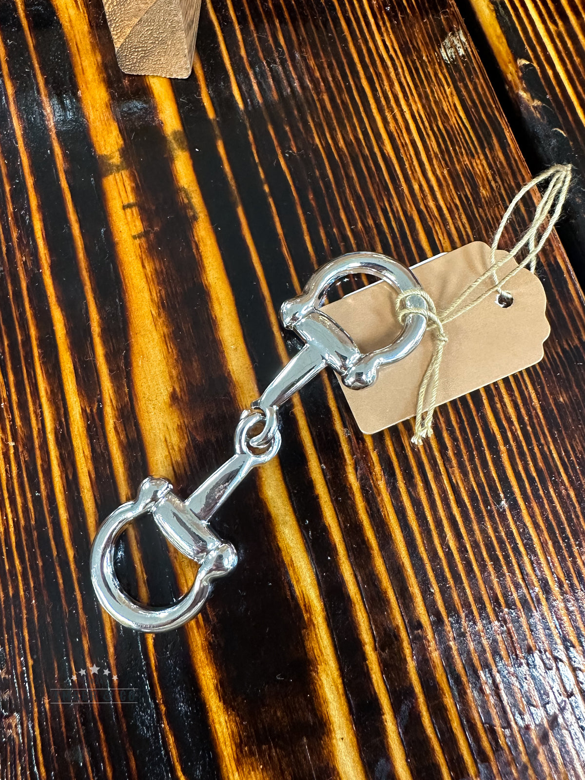Silver Bit Scarf Slide