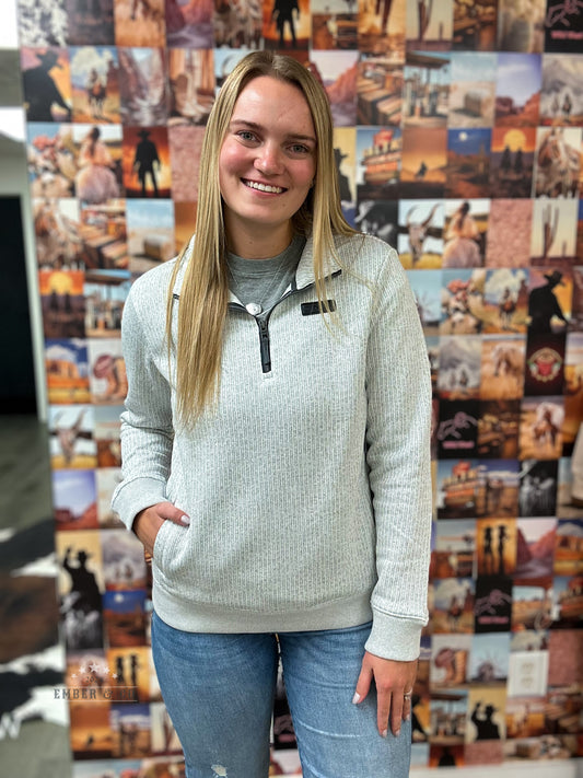 Silver Bit Cinch Quarter Zip