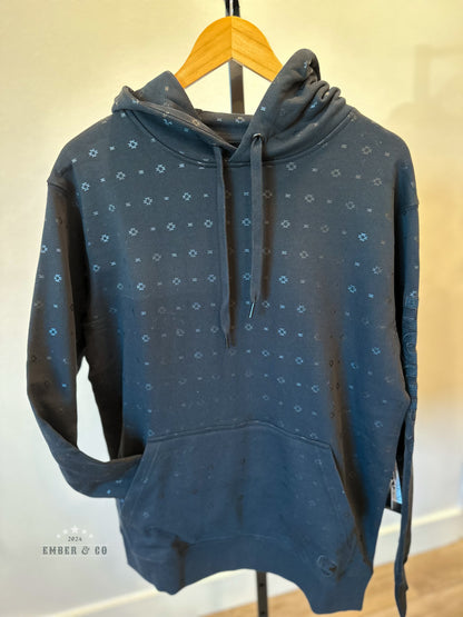 Men's Hooey Black Foil Hoodie