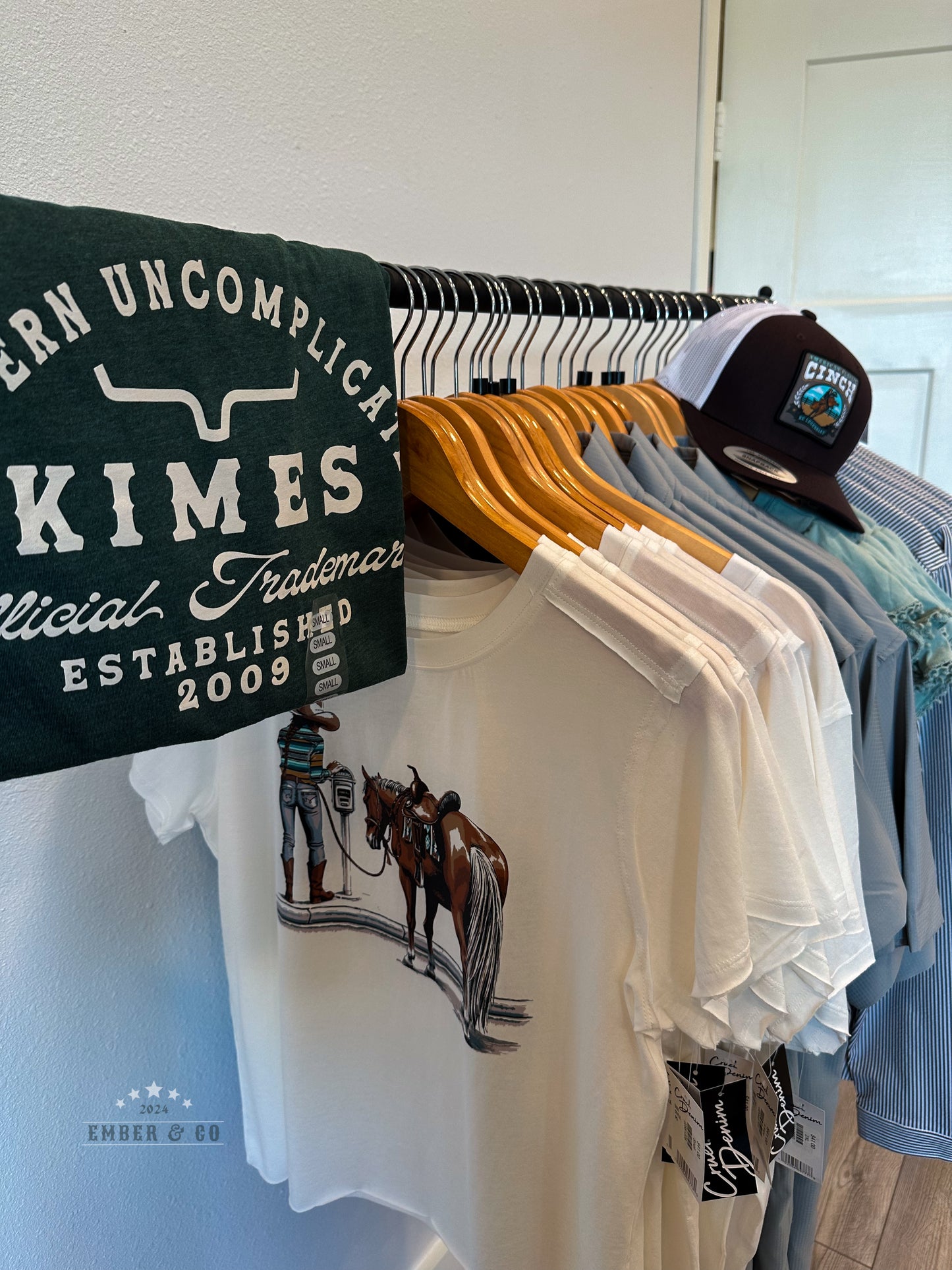 KR Heavy Text Western Uncomplicated TShirt