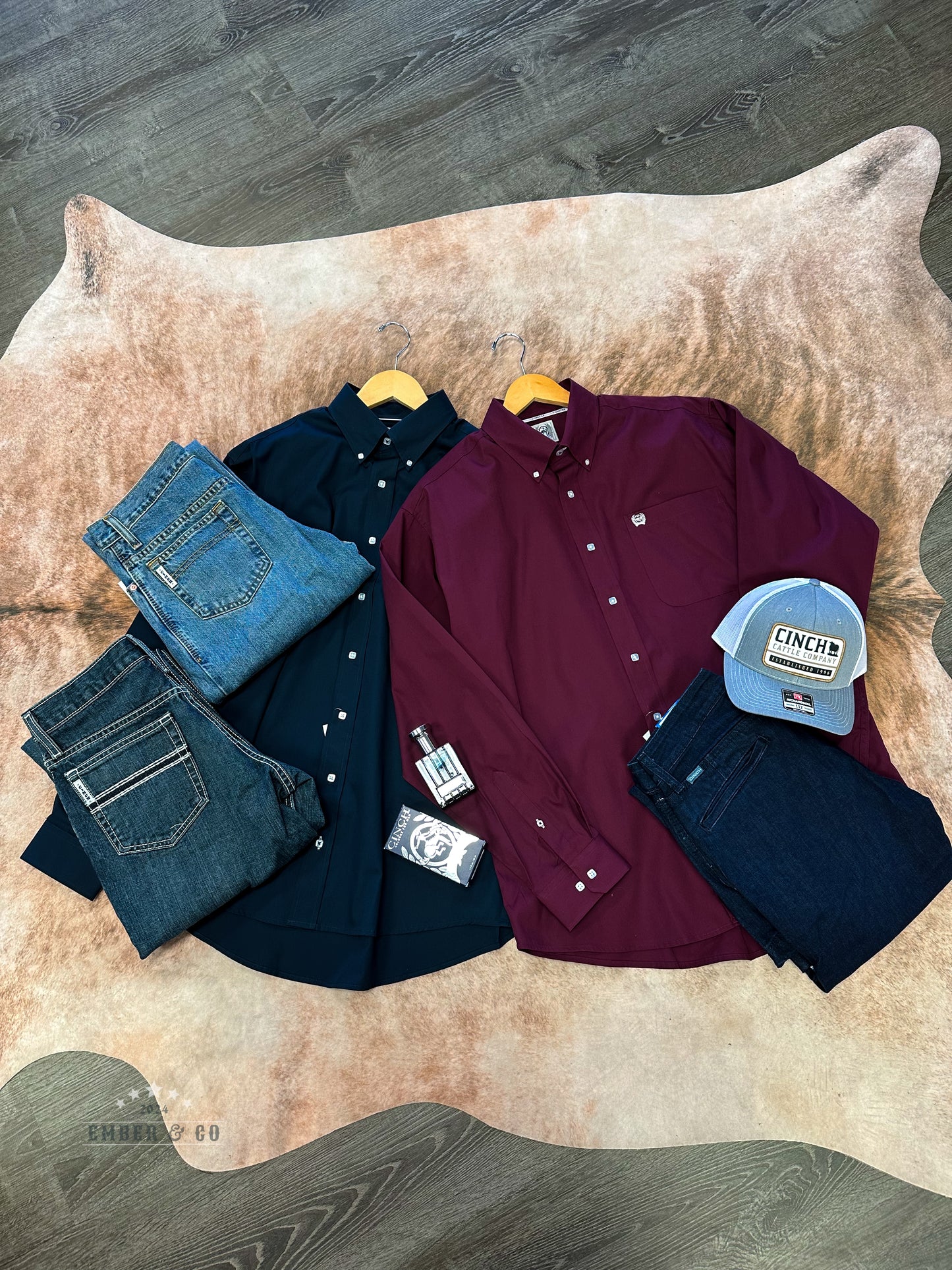 Men's CINCH Solid Long Sleeve