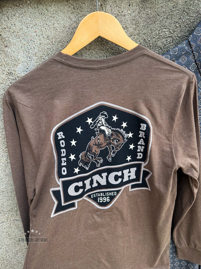 Men's Cinch Rodeo Long Sleeve Graphic