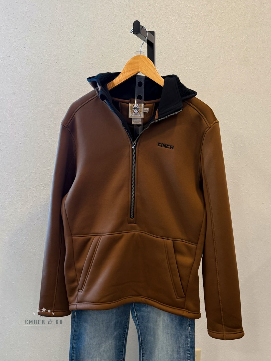 Men's Sherpa Cinch Hoodie
