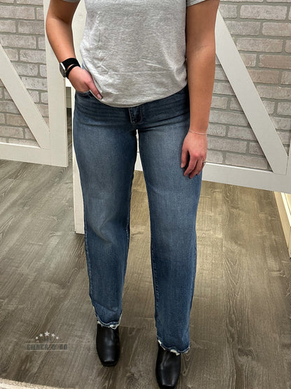 Comfort Stretch Cuffed Denim