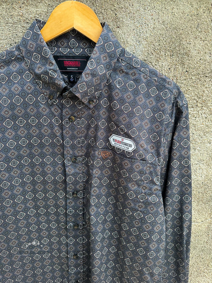 Men's Medallion LS Button Up