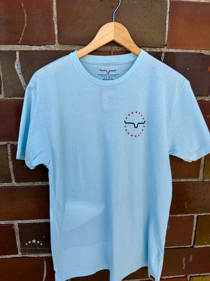 KR Men's 76 TShirt (Light Blue)