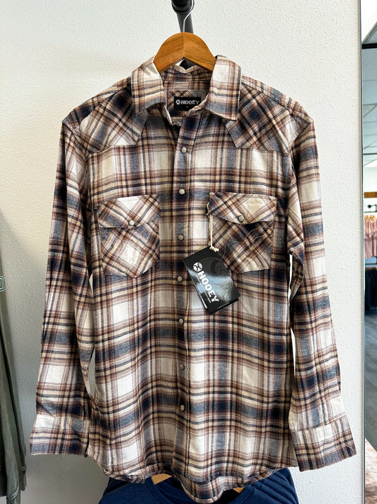 Mens Snap Button Flannel