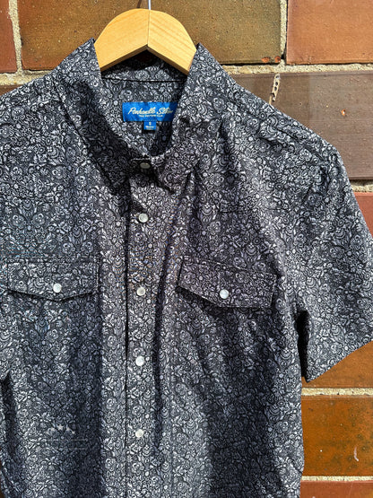 Men's Floral Panhandle Performance Pearl Snap