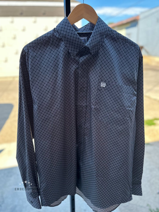 Men's Steel Ridge LS Cinch Button Up