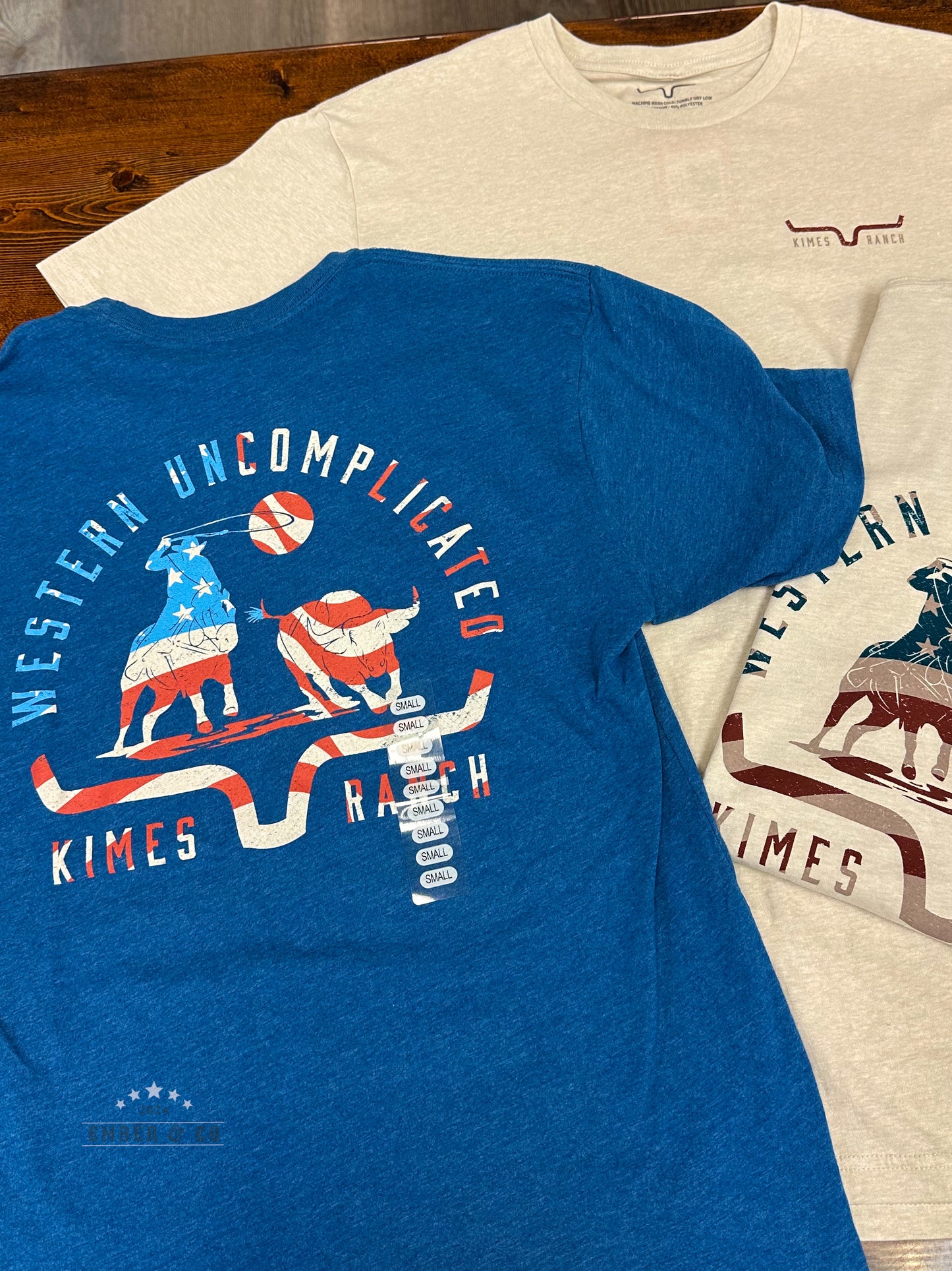 KR American Cowboy Graphic (BLUE)