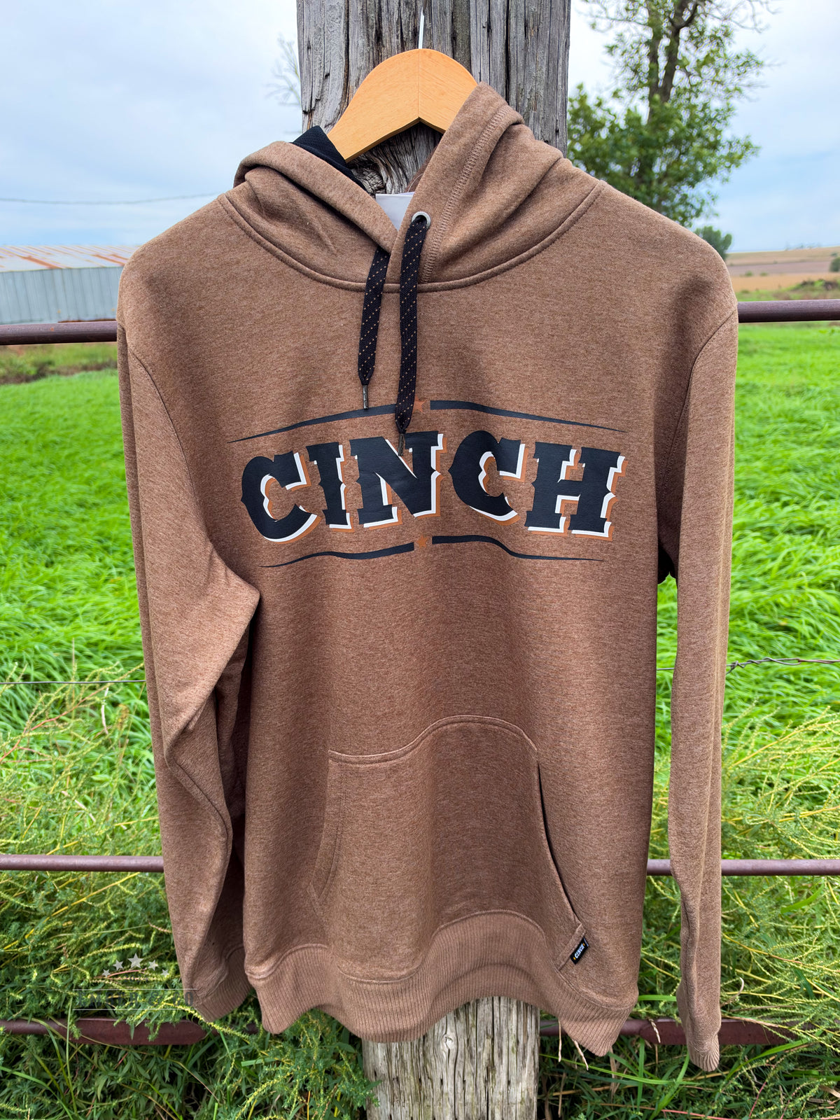 Men's Cinch Brown Hoodie