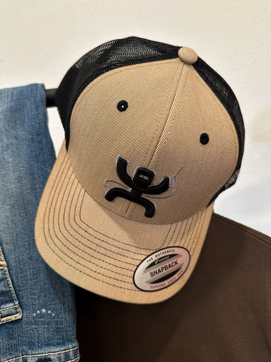 Hooey Tan Arc Trucker Hat