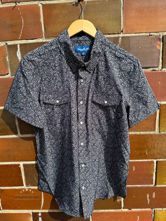 Men's Floral Panhandle Performance Pearl Snap