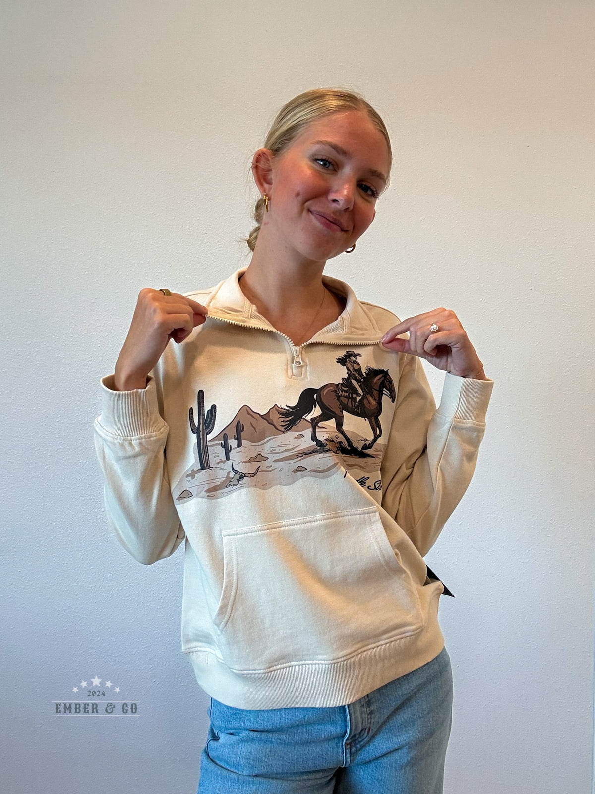 Natural Cowgirl Pullover