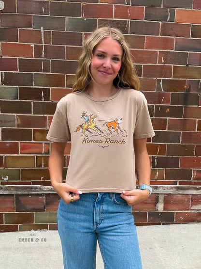 KR Lucky B Roper Tan TShirt