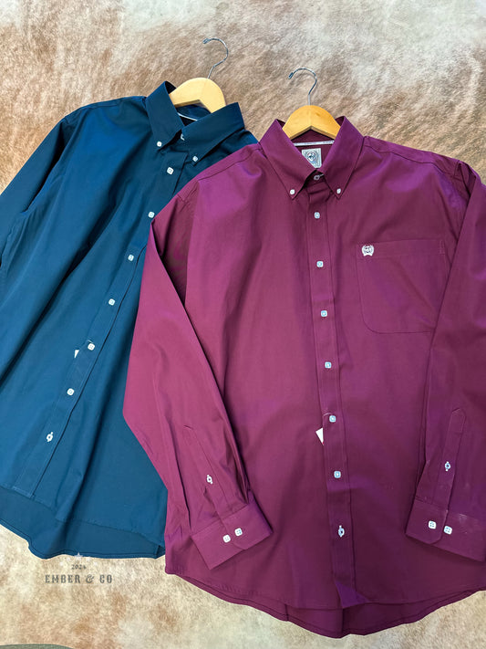 Men's CINCH Solid Long Sleeve